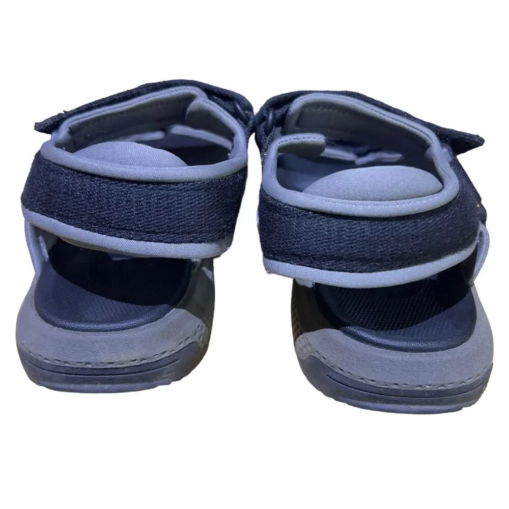 Dockers‎ Sandals Mens 12M Black Adjustable Sports Hiking Shoe